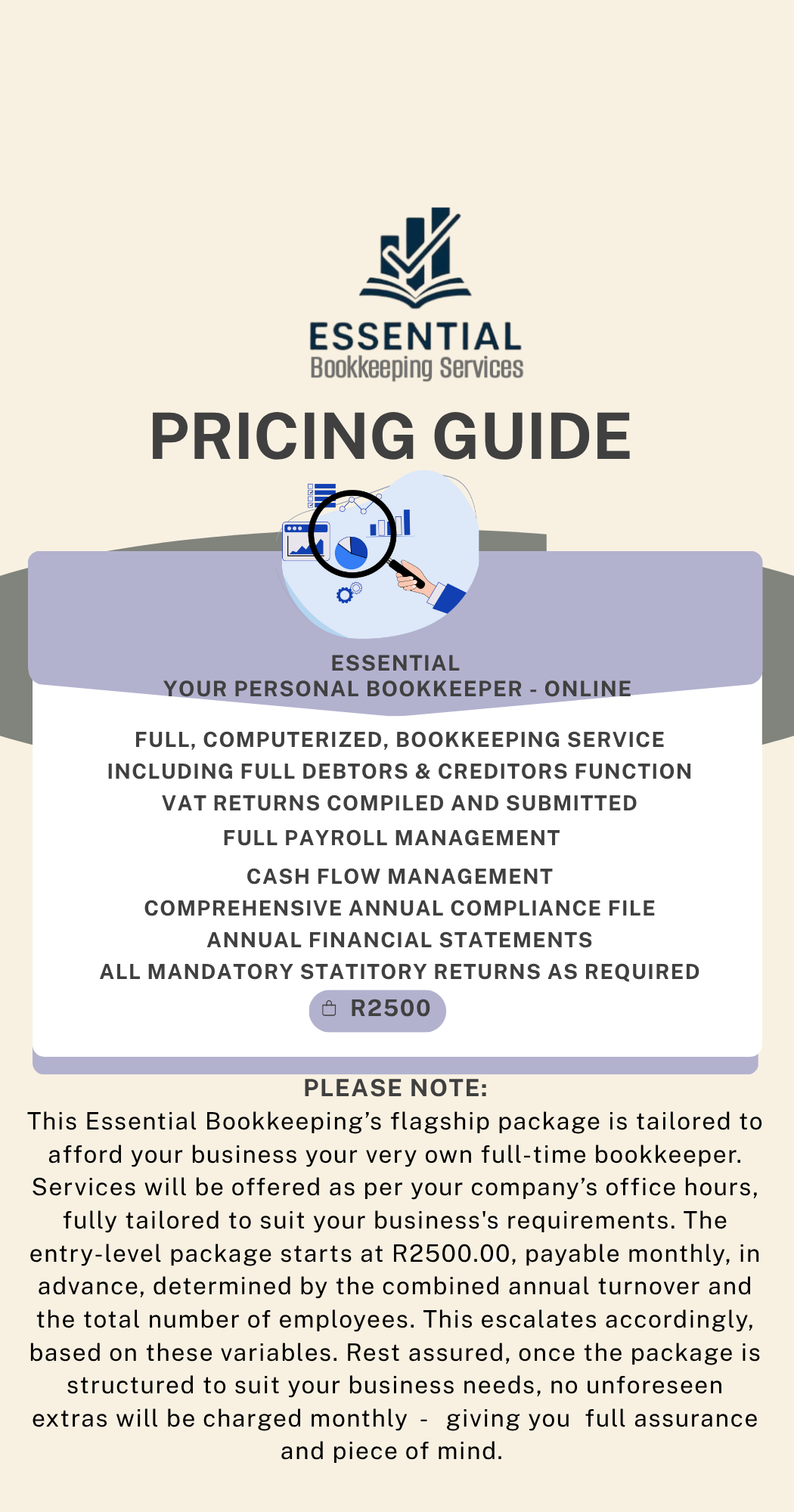 Basic Bookkeeping Package
